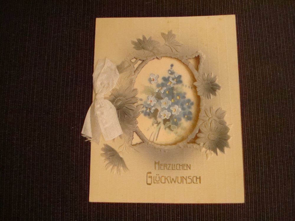 Karte Herzlichen Glückwunsch zur Vermählung / Hochzeit ANTIK | Kaufen