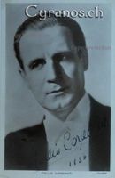 Tullio Carminati (1891-1971) Schauspieler - Autogramm