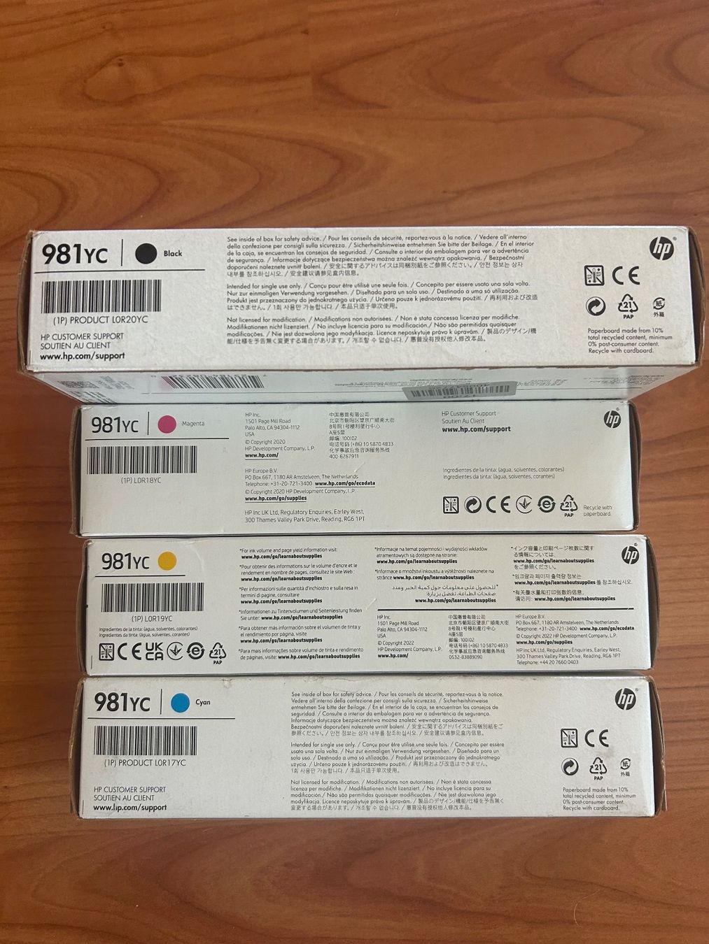 Hewlett Packard Cartucce per stampanti & toner: HP PageWide Managed Color Flow MFP E 58650 Tinte – Nuovo (secondo la descrizione) da Zwingen venduto da Tennesee 1