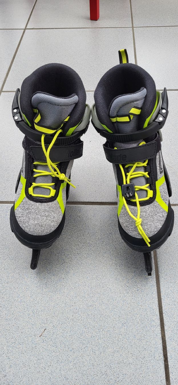 Pattini da ghiaccio: Kinder Schlittschuhe Rollerblade Grosse 32-37 – Usato da Oberwil BL venduto da Manue1974 2