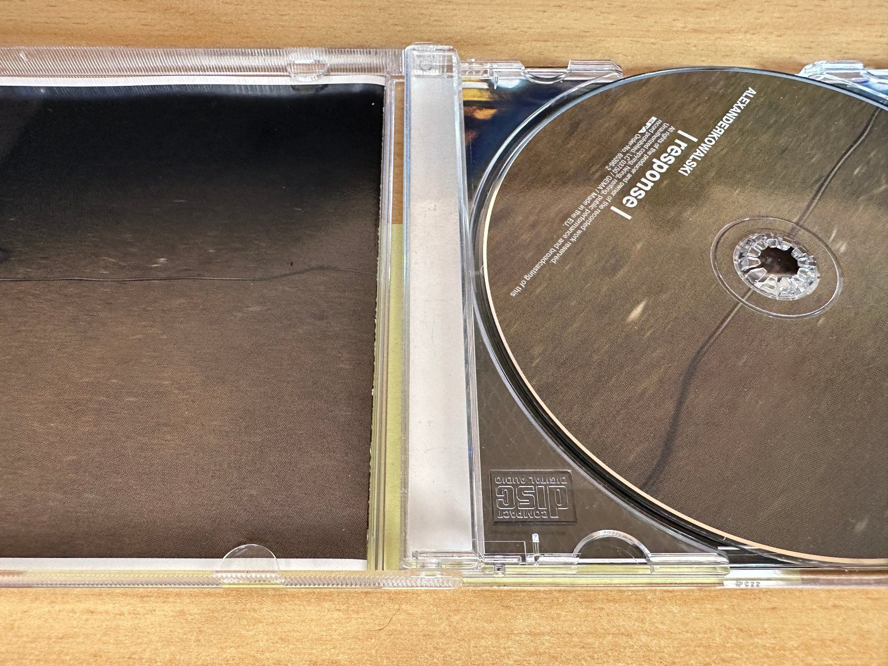 CD: Alexander Kowalski – Response – Usato da Rikon im Tösstal venduto da Alpenmutz 2