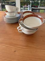 Suppentassen Set, Limoges France, Top Zustand!