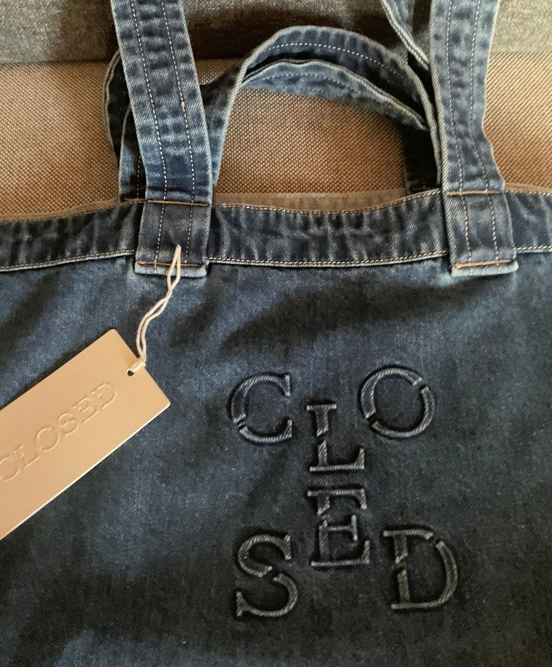 Closed Borse da donna: Closed Denim Tote Bag Tasche Neu – Nuovo e nell'imballaggio originale da Wettingen venduto da Hbeluga 4
