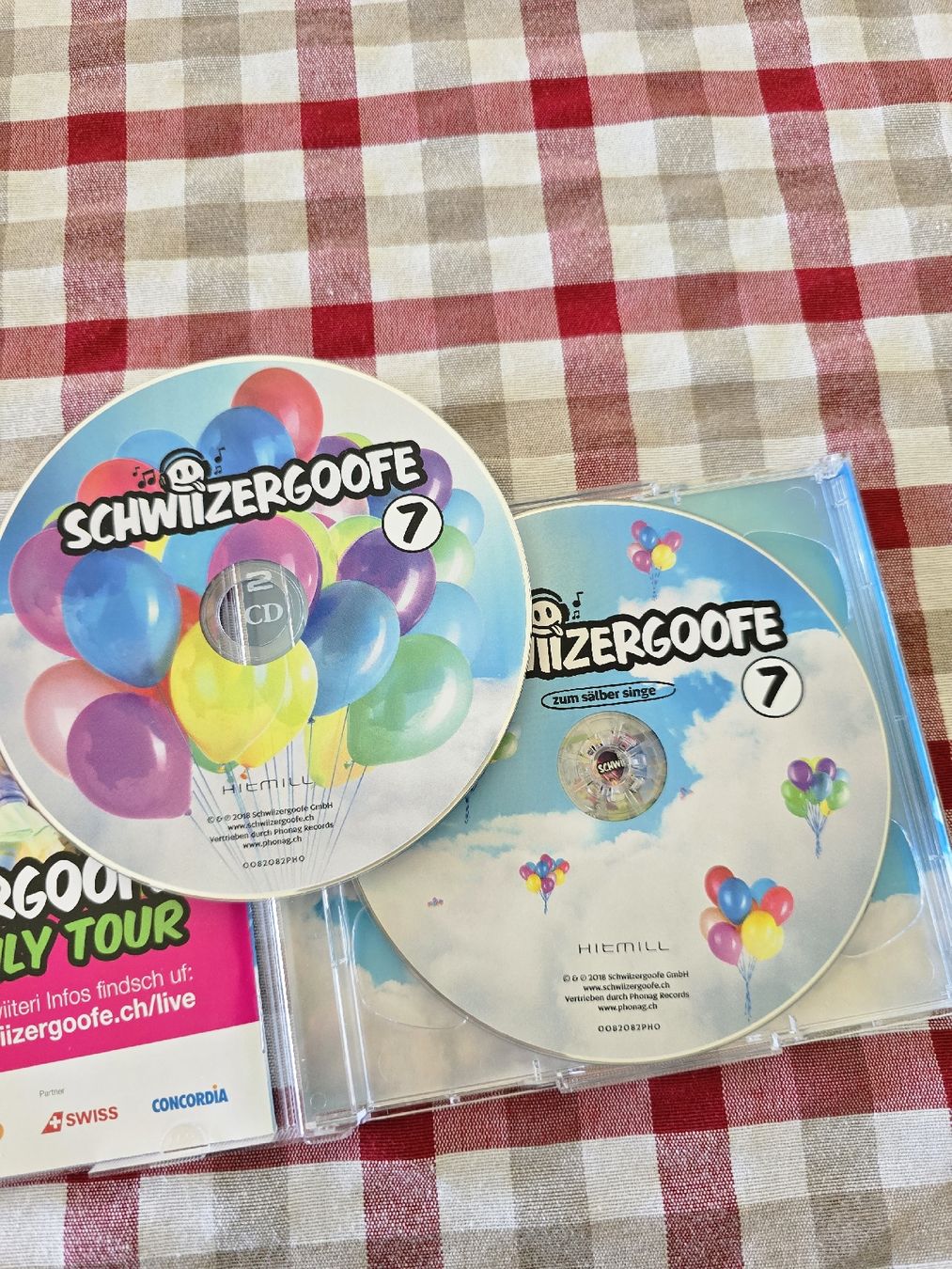 CD: Schwiizergoofe CD 7 Zum selber singe 2CD Set – Usato da Seon venduto da Ninorico