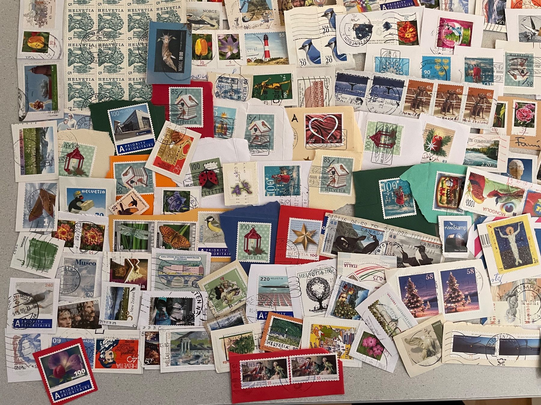 Alle Briefmarken: Briefmarken Mission Lot3 – Gebraucht aus Niederglatt ZH von Fffrank 4