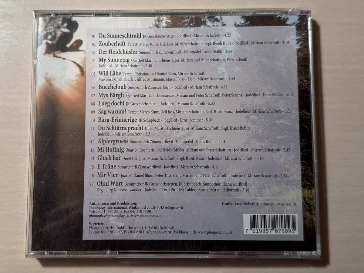 CD: Miriam Schafroth - Du Sunneschtrahl - CD – Usato da Oberried Brienz venduto da Chyara 1