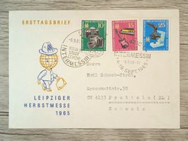 TR56 Enveloppe + Timbre Allemagne 1965