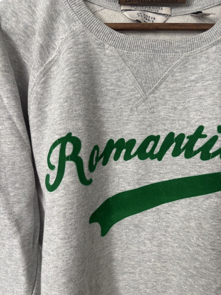 Maison Scotch Maglioni & Felpe: Pullover Scotch & Soda grau mit Schriftzug Grösse S – Nuovo (secondo la descrizione) da Stäfa venduto da InesBo 2