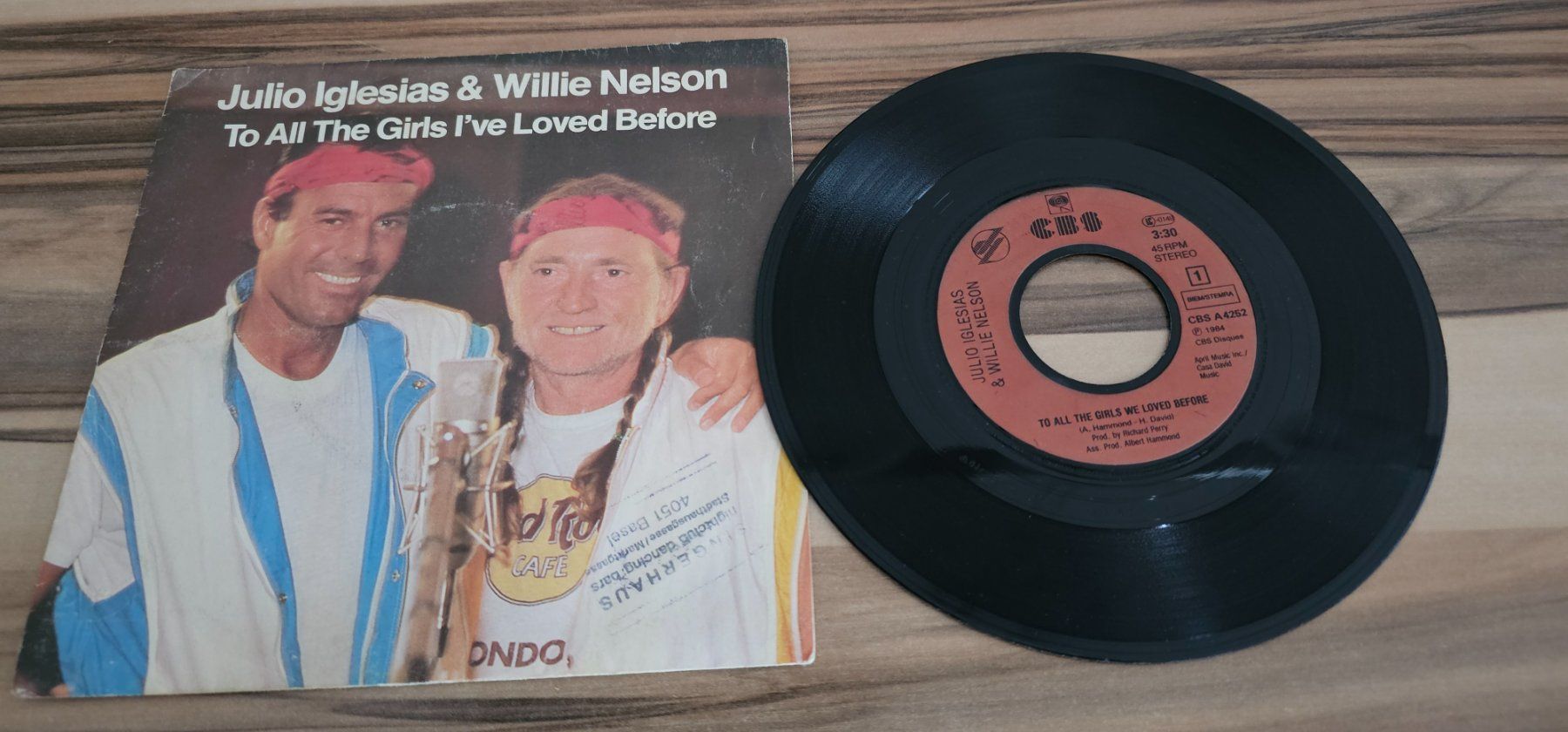 Dischi in vinile: Julio Iglesias & Willie Nelson/ Vinyl Single – Usato da Geuensee venduto da jes_9xyk