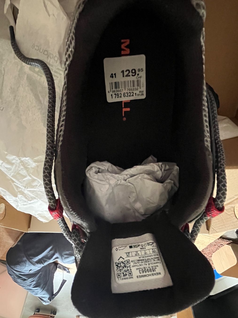 Merrell Scarpe da donna: Neue Merrell Outdoor-/Wanderschuhe Gr. 41 – Nuovo (secondo la descrizione) da Pfäffikon ZH venduto da Vikiii 2