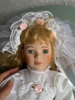 Bisque Retro Porzellan Puppe Hochzeit