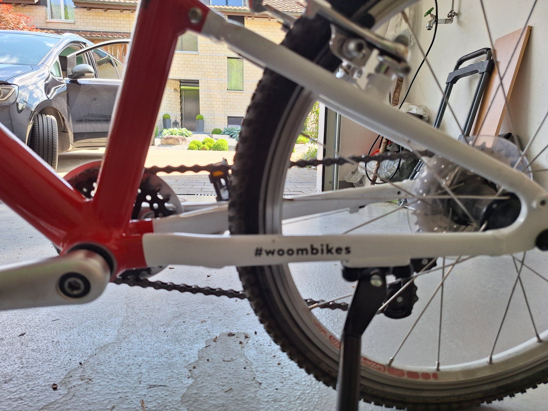 Woom Biciclette: Woom 4 Rot Kindervelo – Usato da Wilen b. Wollerau venduto da athorpe 7