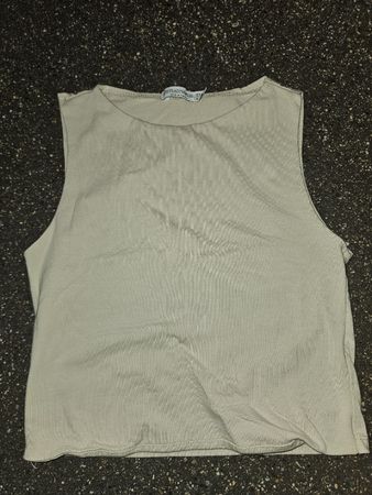Top von Stradivarius, Beige, Gr. S