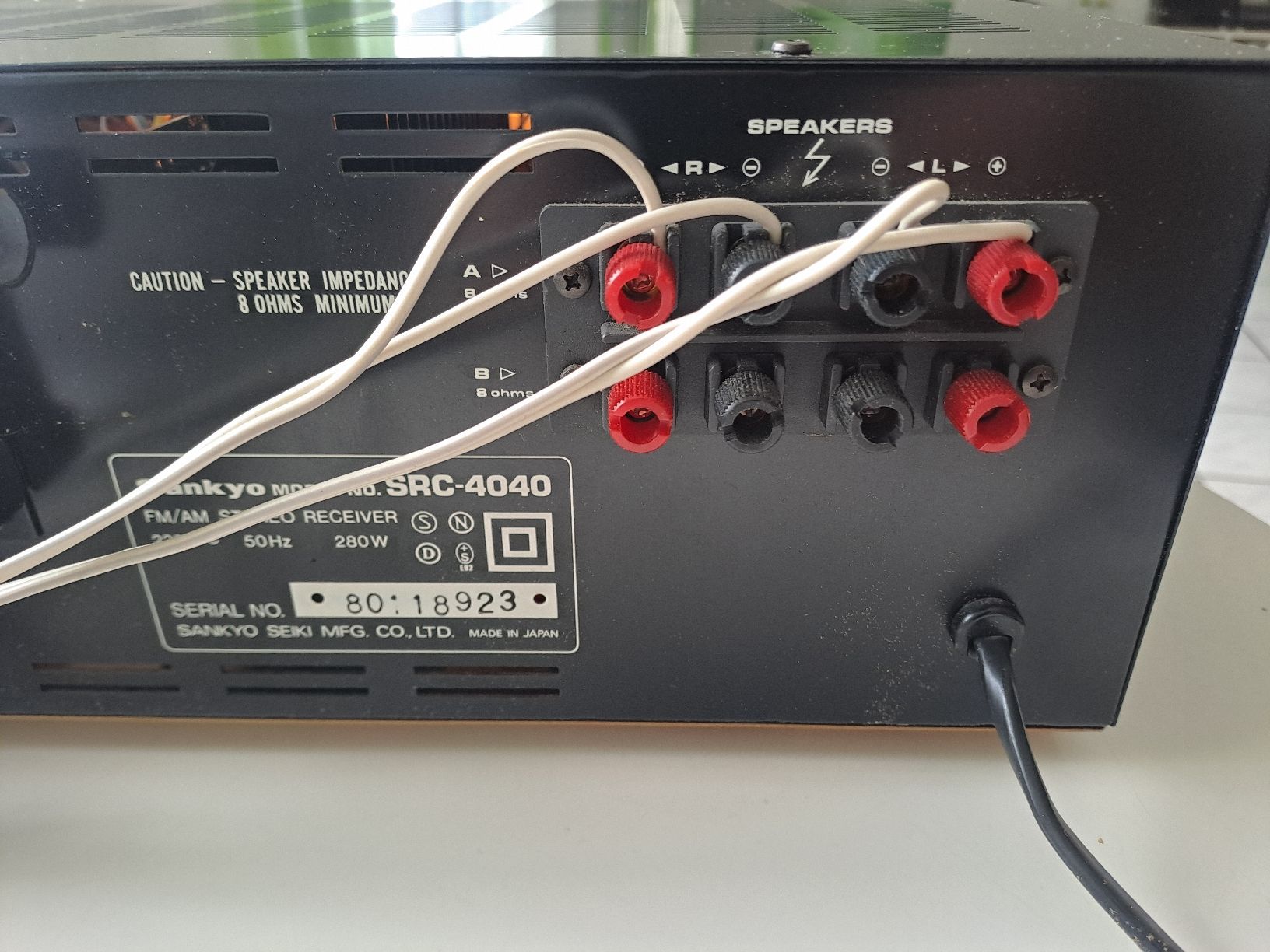 Receiver: Sankyo SRC-4040 FM/AM RECEIVER – Gebraucht aus Uetendorf von Essiggurken 4