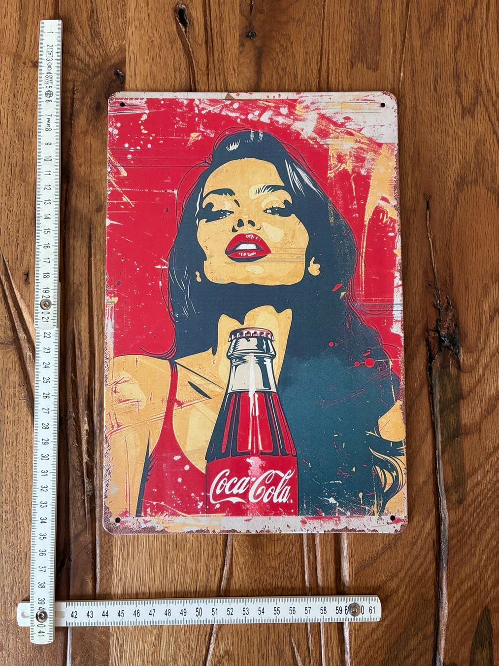 Coca-Cola Insegne: Coca Cola Blechschild / 20 x 30 CM / neu! – Nuovo e nell'imballaggio originale da Bremgarten AG venduto da Eurotiz 2