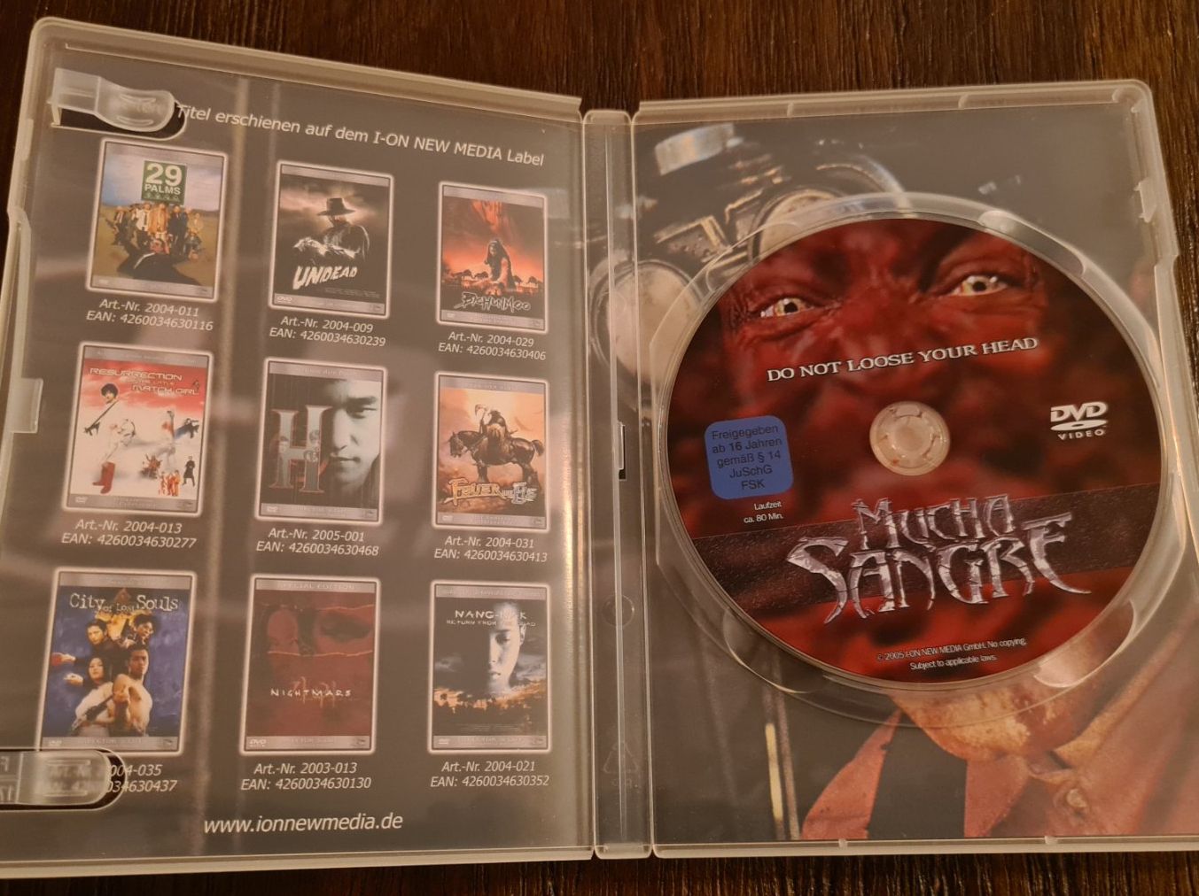 Alle DVDs: Mucha Sangre (H) – Gebraucht aus Oberkirch LU von ThE_CoLLecTor666 2