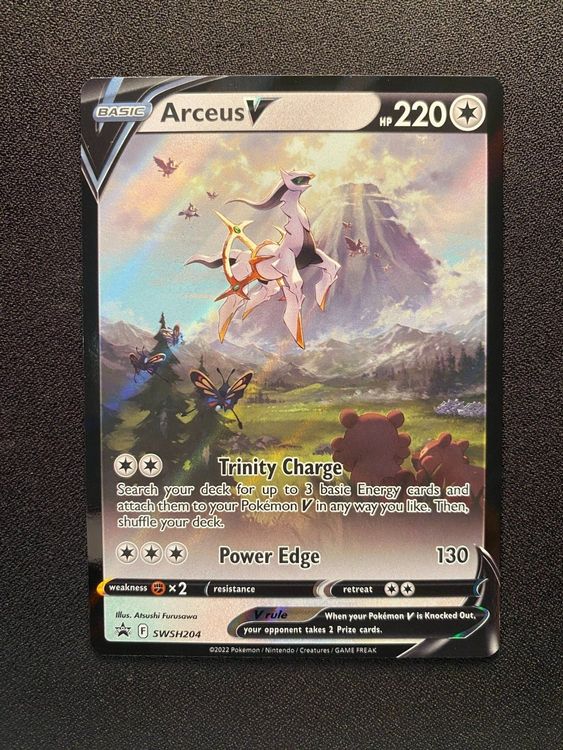 Arceus Alt Art SWSH 204 EN Kaufen auf Ricardo