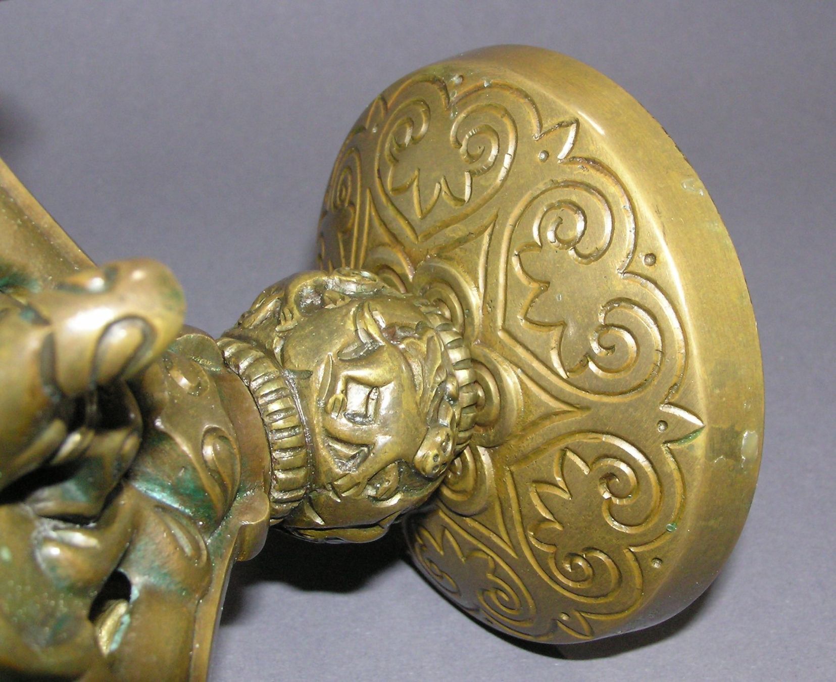 Bougeoirs: ALTER ASIATISCHER BRONZE KERZENSTÄNDER – D'occasion à Grenchen par Antique-hunter 3