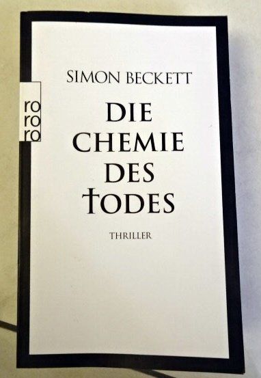 Bücher: Die Chemie des Todes Simon Beckett – Gebraucht aus Wetzikon ZH von strubeli024