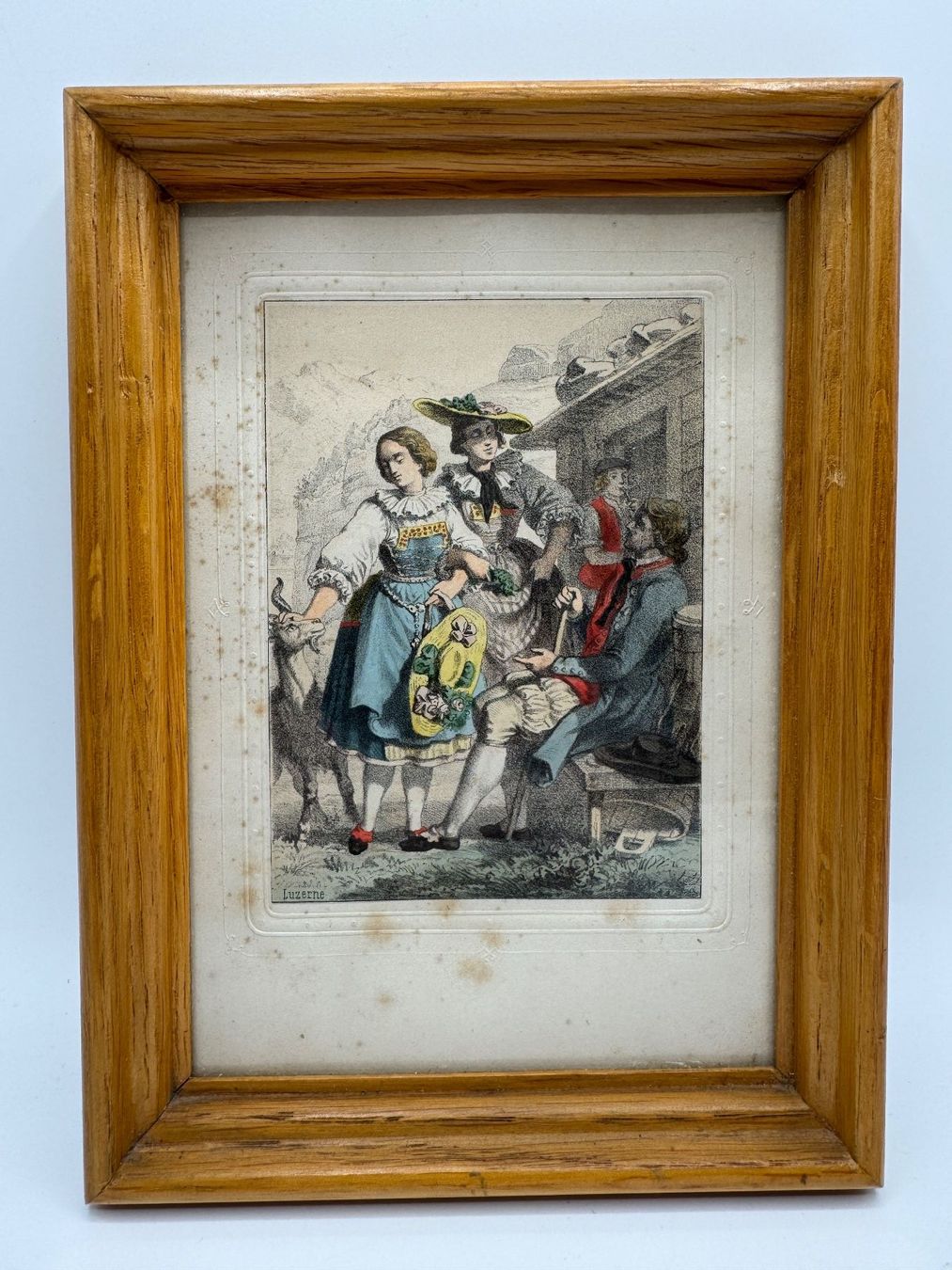 Poster & Bilder: Trachtenbild – Gebraucht aus Sachseln von BONATI01