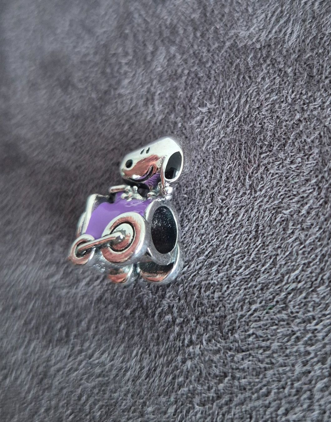 Ciondoli: Silber Charm Snoopy im Zug +Garantie – Nuovo (secondo la descrizione) da Rotkreuz venduto da Carbone_Bijou-Shop 1