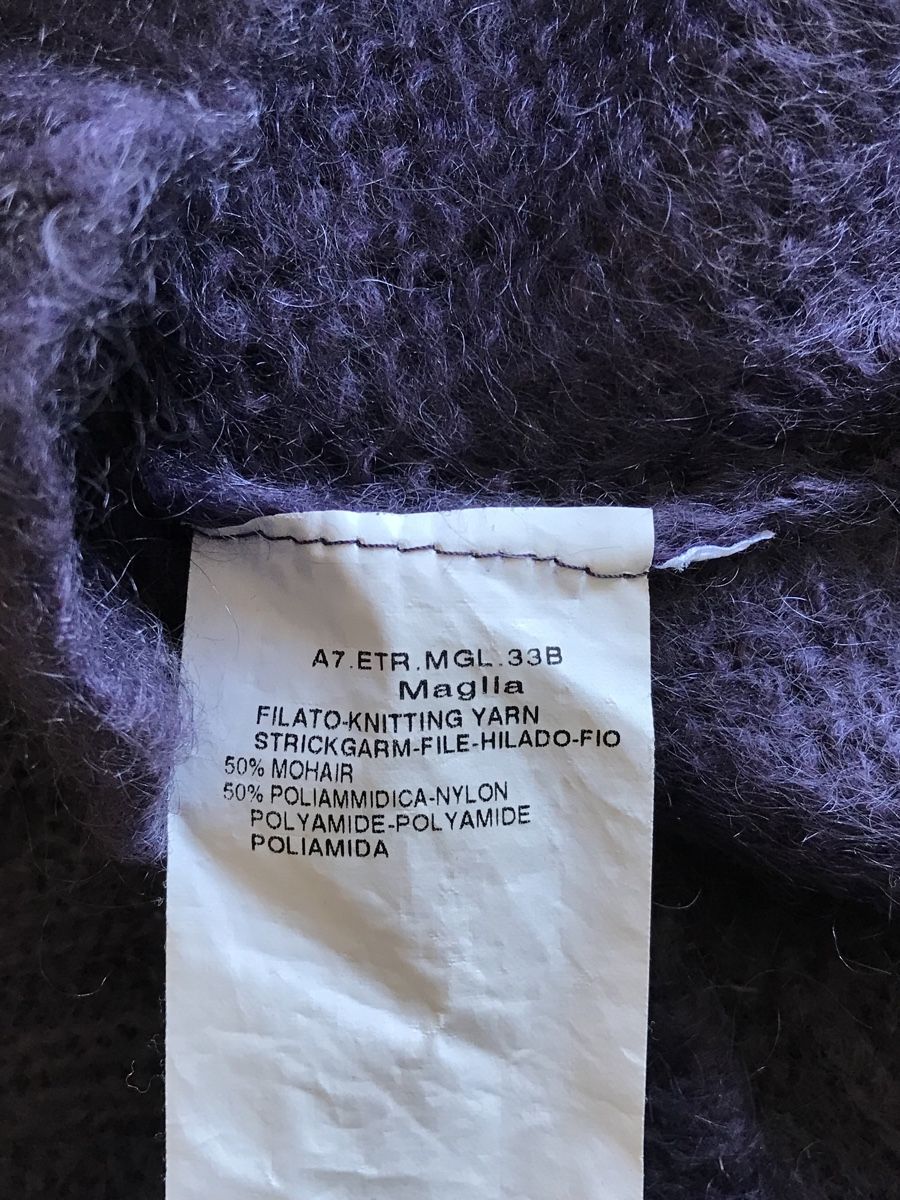 Max Mara Maglioni & Felpe: Pull Max&Co. mohair et polyamide, Taille S, violet – Usato da Morges venduto da sandy069 4