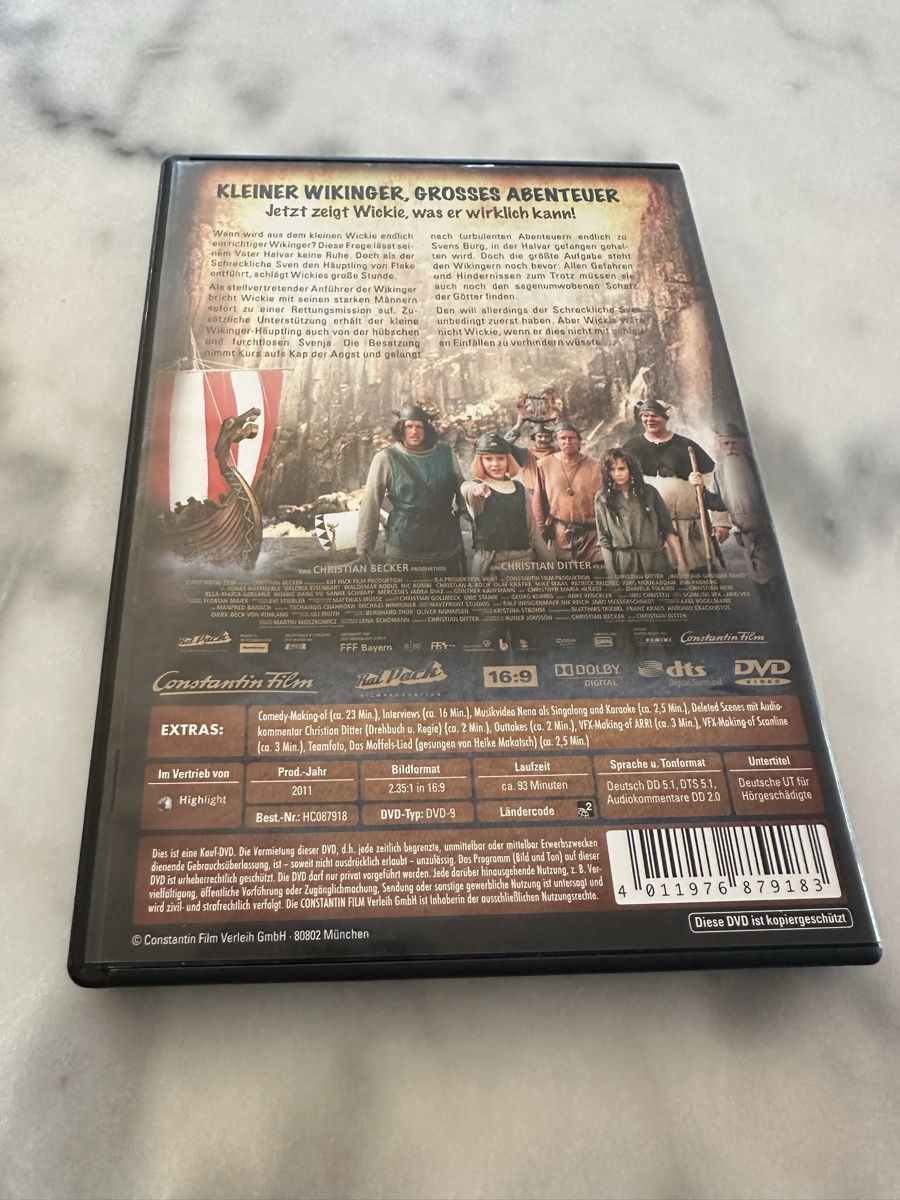 Alle DVDs: DVD: Wickie auf grosser Fahrt – Gebraucht aus Bülach von Chati_ 1