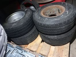 Felge Anhänger - Räder mit geteilten Felgen 180/70-8 Stapler