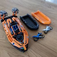 Set Lego Boote und 2 Töff