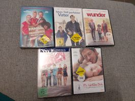 DVD Sammlung: 5 Filme für gemütliche Abende, ungeöffnet