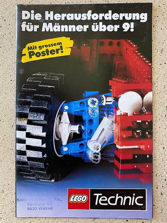 Giocattoli: Lego Technik Poster – Usato da Brugg AG venduto da FlowerStreet