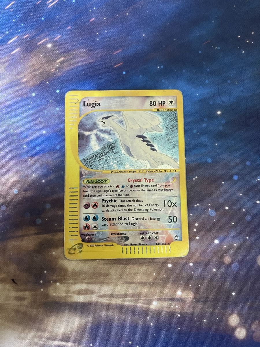 Pokémon Sammelbilder & Trading cards: Pokemon Lugia Holo Aquapolis Poor – Gebraucht aus Breitenbach von KithusPokeKingdom