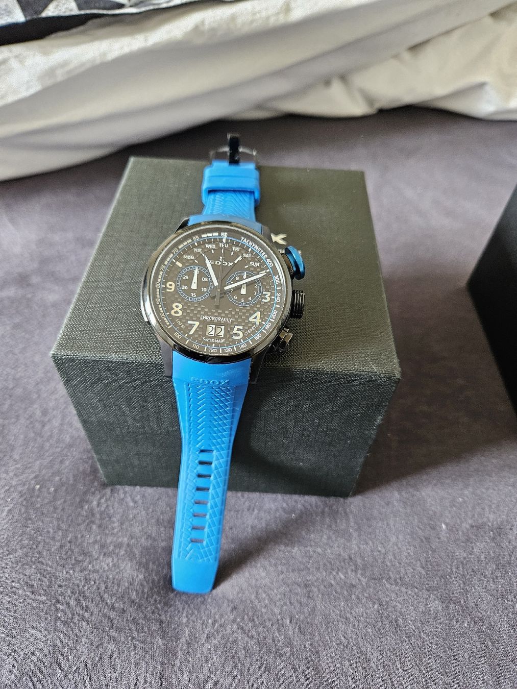 Edox Orologi: Edox Chronorally Automatic – Nuovo (secondo la descrizione) da Solothurn venduto da Sam79