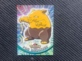 Pokemon Drowzee non Holo Topps Series 2 1.Edition near Mint