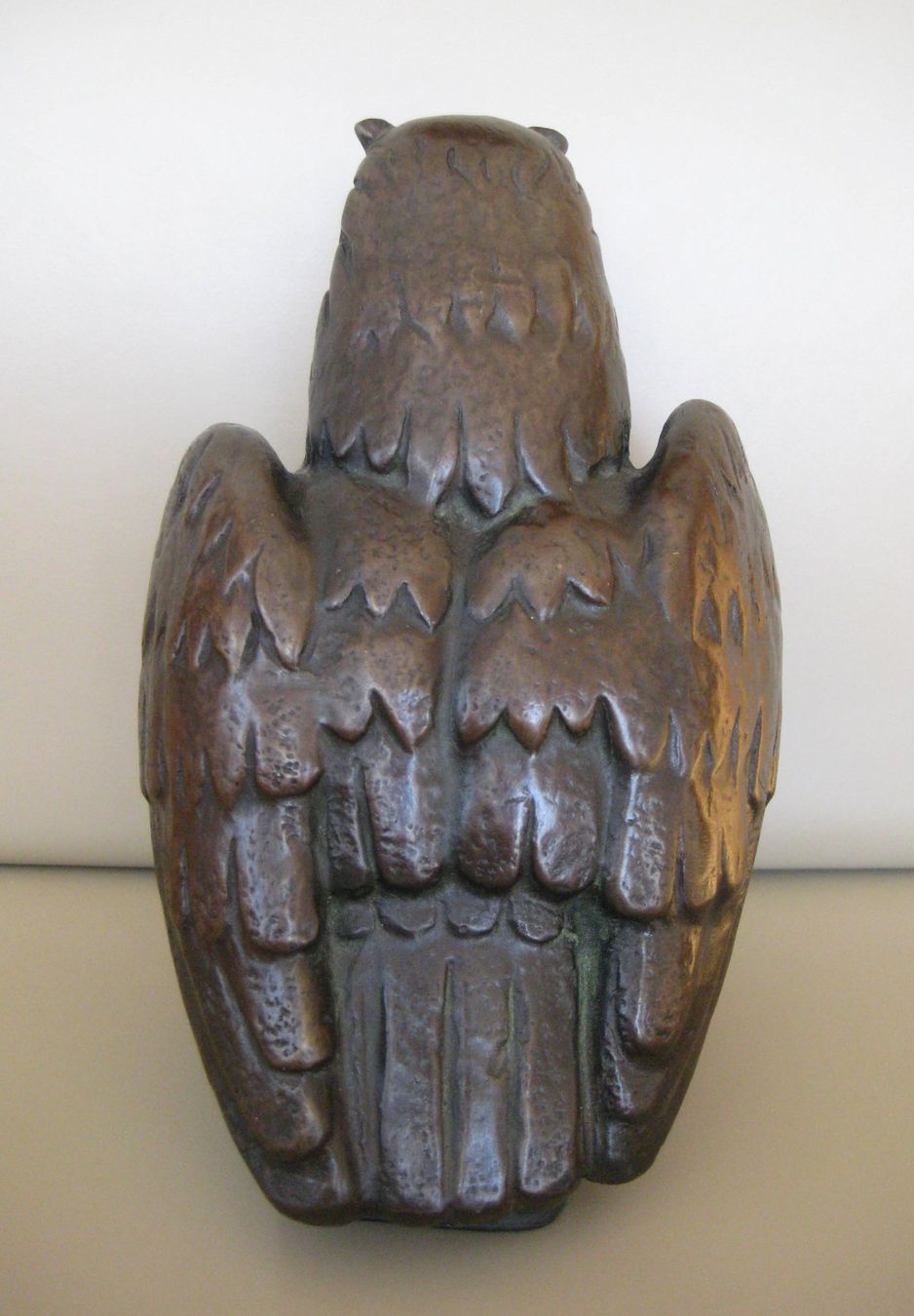 Statuette: Bronze Eule signiert Hans Borer Bildhauer – Usato da Langendorf venduto da Happy11 4