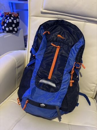 Sac à dos Crivit bleu-orange neuf avec étiquette