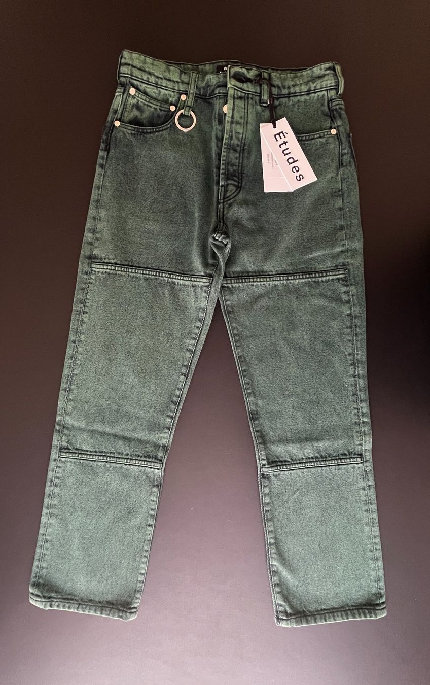 Jeans: ETUDES PANELLED DENIM GREEN – Nuovo e nell'imballaggio originale da Zürich venduto da wst_nd8z 2