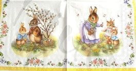 Papierserviette spring fantasy easter (1154) 2Stk.