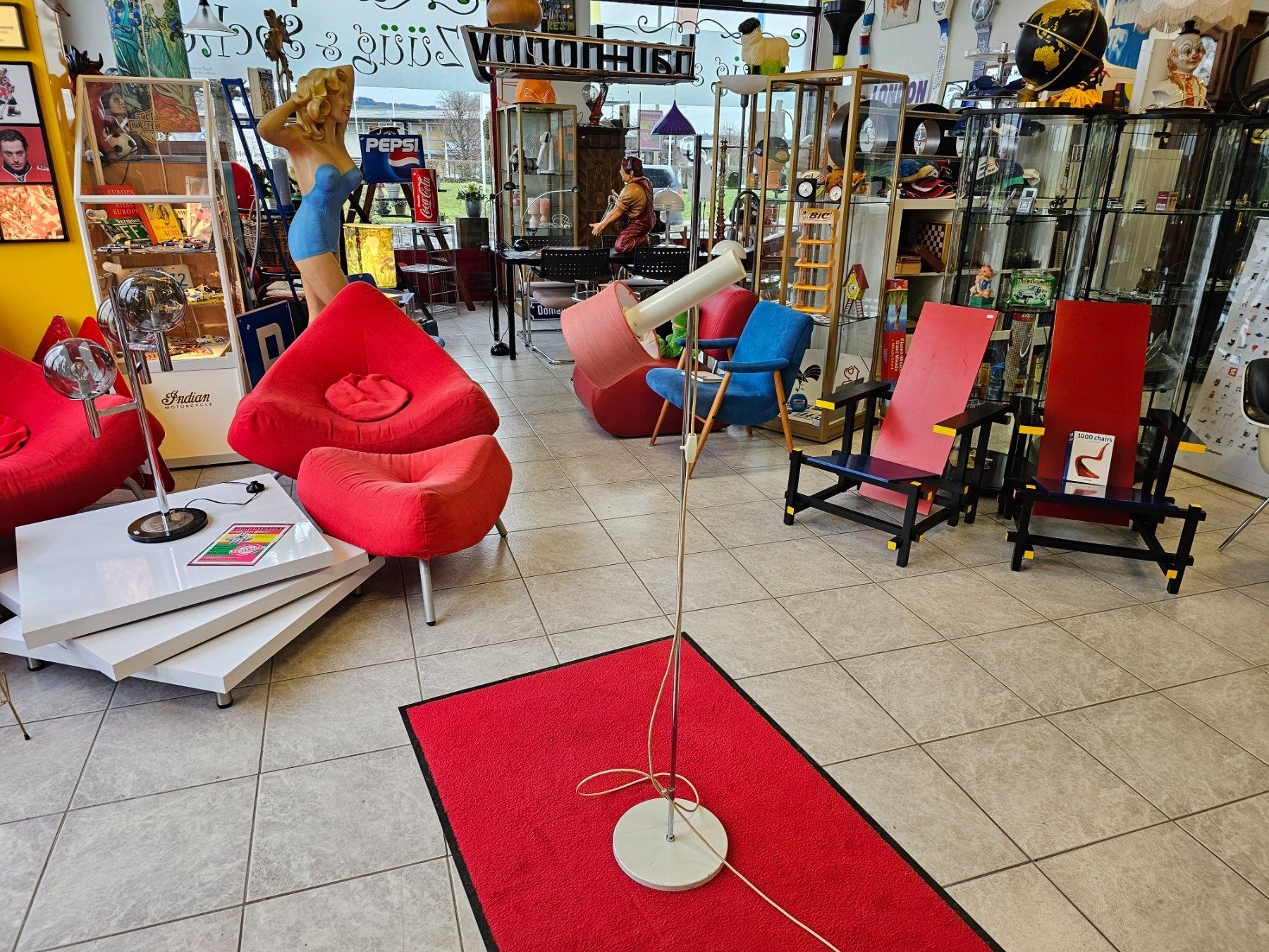 Lampen: 1960 Floor Lamp, Wohnzimmerlampe Stehlampe Ständerlampe – Gebraucht aus Nottwil von Wondewa-Shop 7