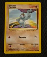 MACHOC 52/102 BASE SET POKEMON VINTAGE 1999 FRANÇAIS