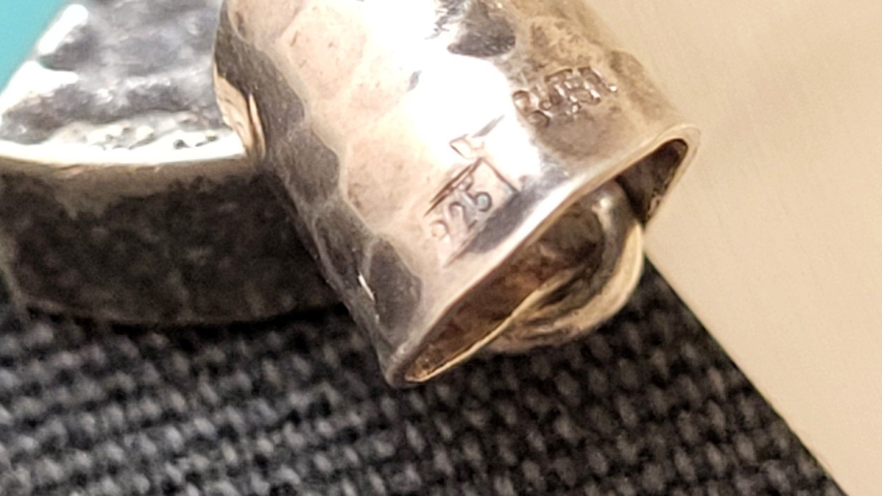 Ciondoli: Stein-Anhänger mit Silber-Montur – Usato da Basel venduto da spinne02 4