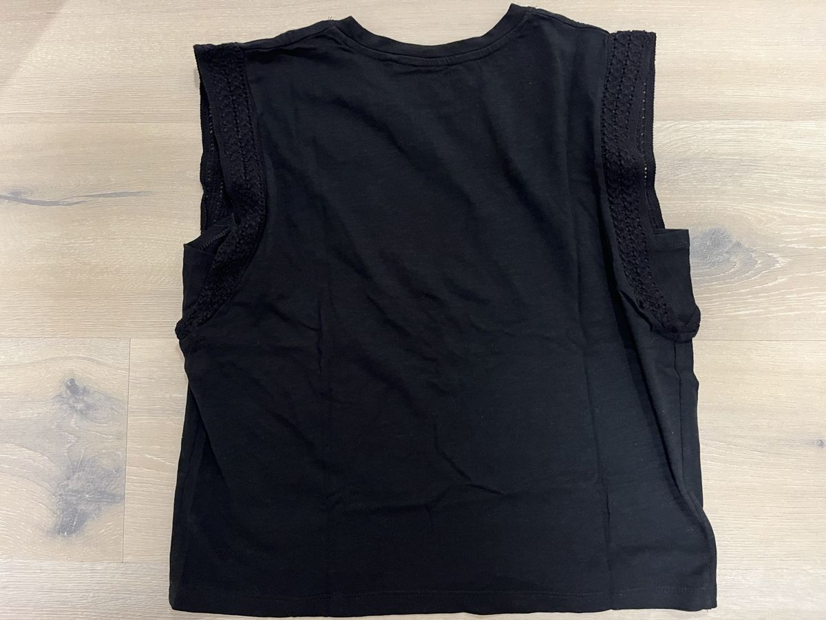 Tops: Top mit Spitzenärmeln schwarz S neu – Neuf (Voir description) à Birrwil par vanyboo 2