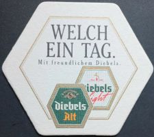 Bierdeckel - Diebels - D