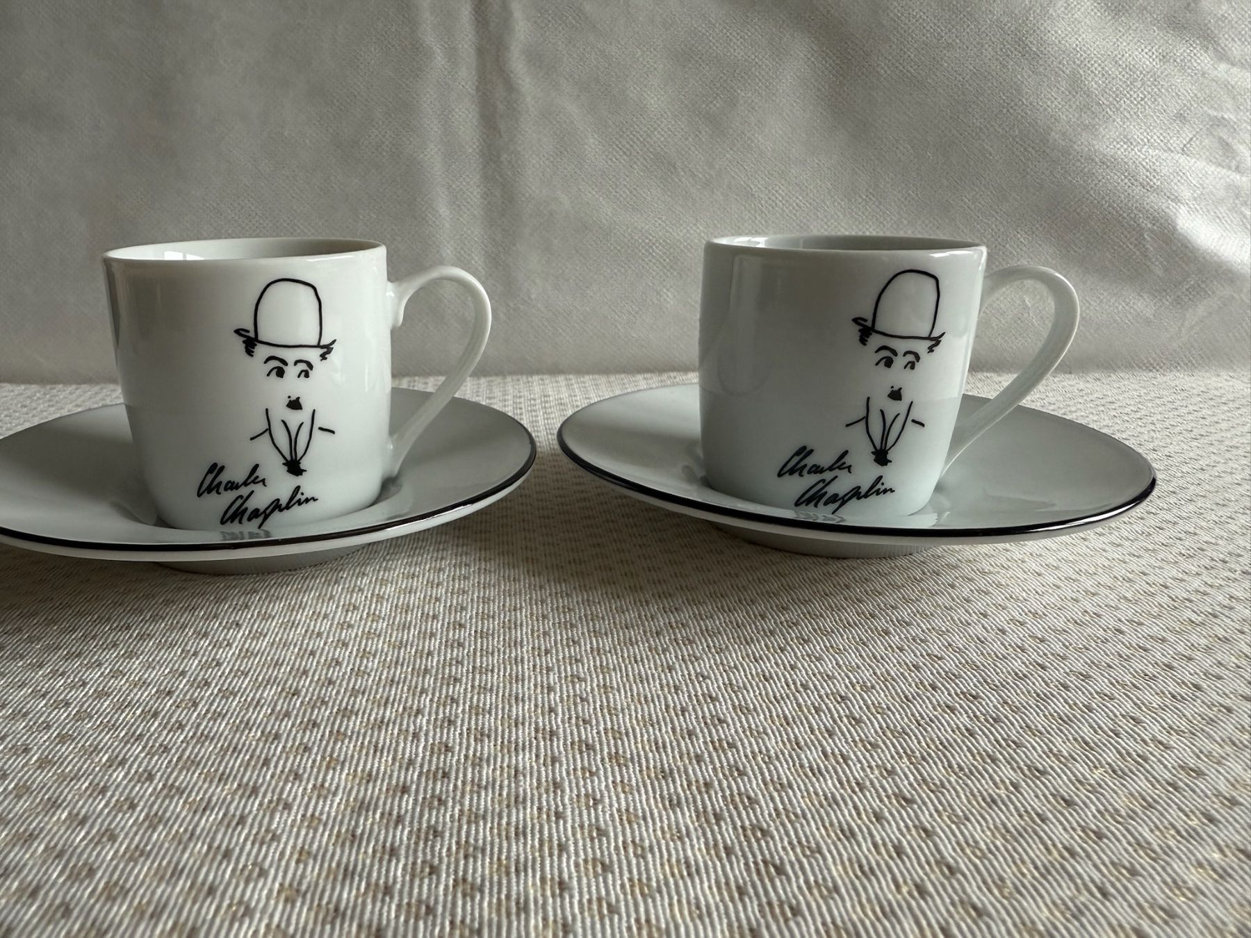 Tazze: Chaplin's world - tasses espresso – Usato da Sion venduto da accroshoes