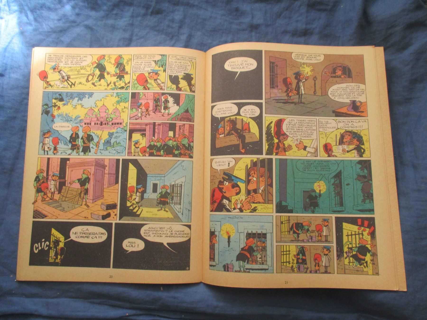 BD: Strapontin et le tigre vert, e.o. – D'occasion à Colombier NE par nene288 2