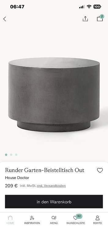 House Doctor Tavoli: Neuer Loungetisch originalverpackt – Nuovo e nell'imballaggio originale da Oberwil BL venduto da Fabia31