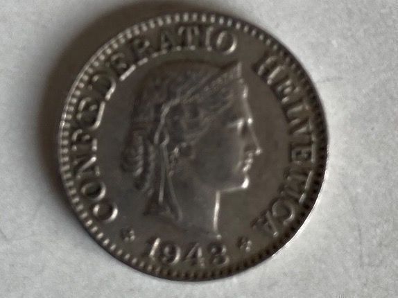 Tutti le monete: 10 Rappen 1943 ab 1.- ! – Usato da Châbles FR venduto da Tunturi7