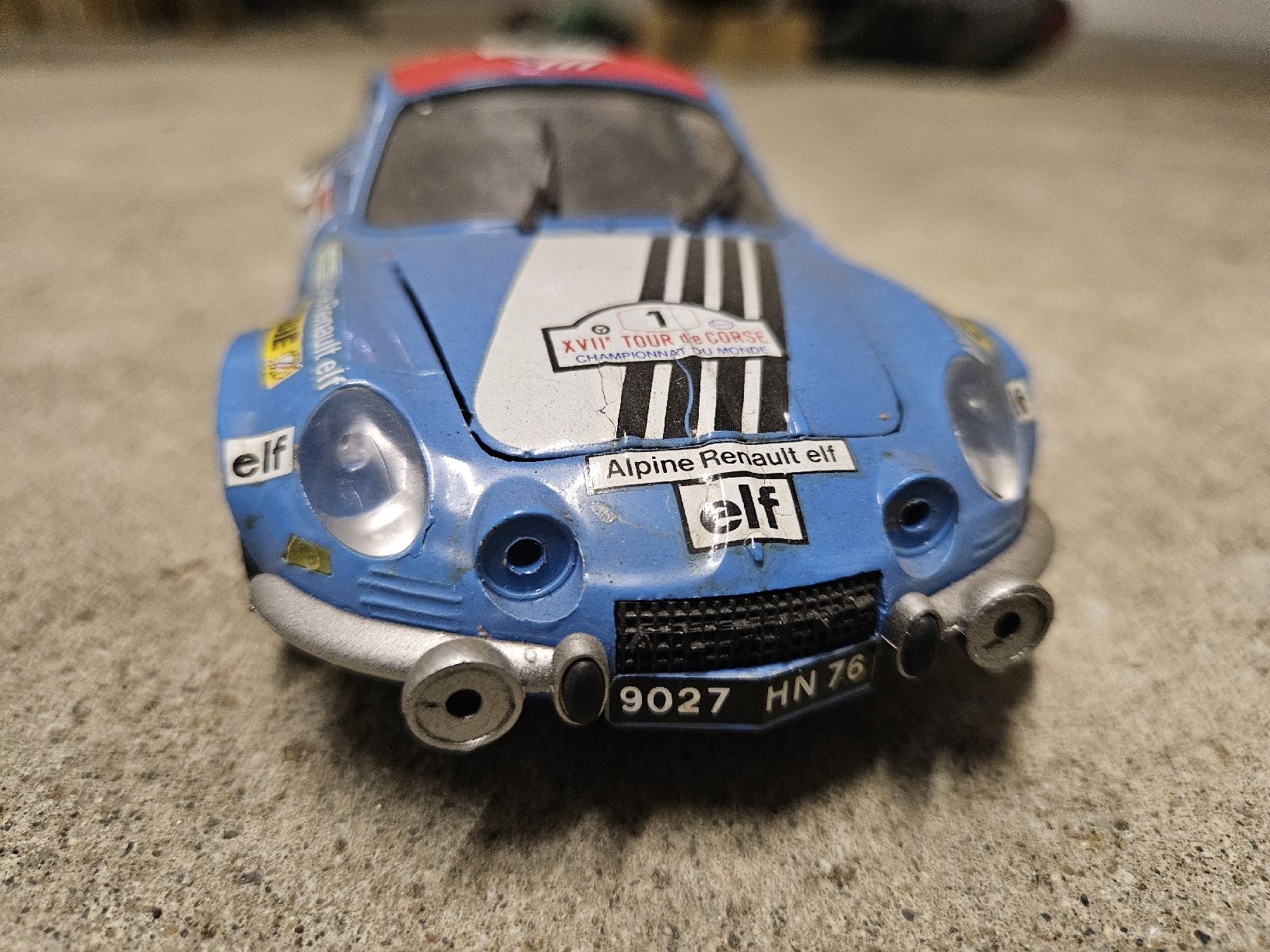 Alpine Voitures modèles: Alpine Renault A110 1600S Macadam Modellauto – D'occasion à Dielsdorf par toe51664