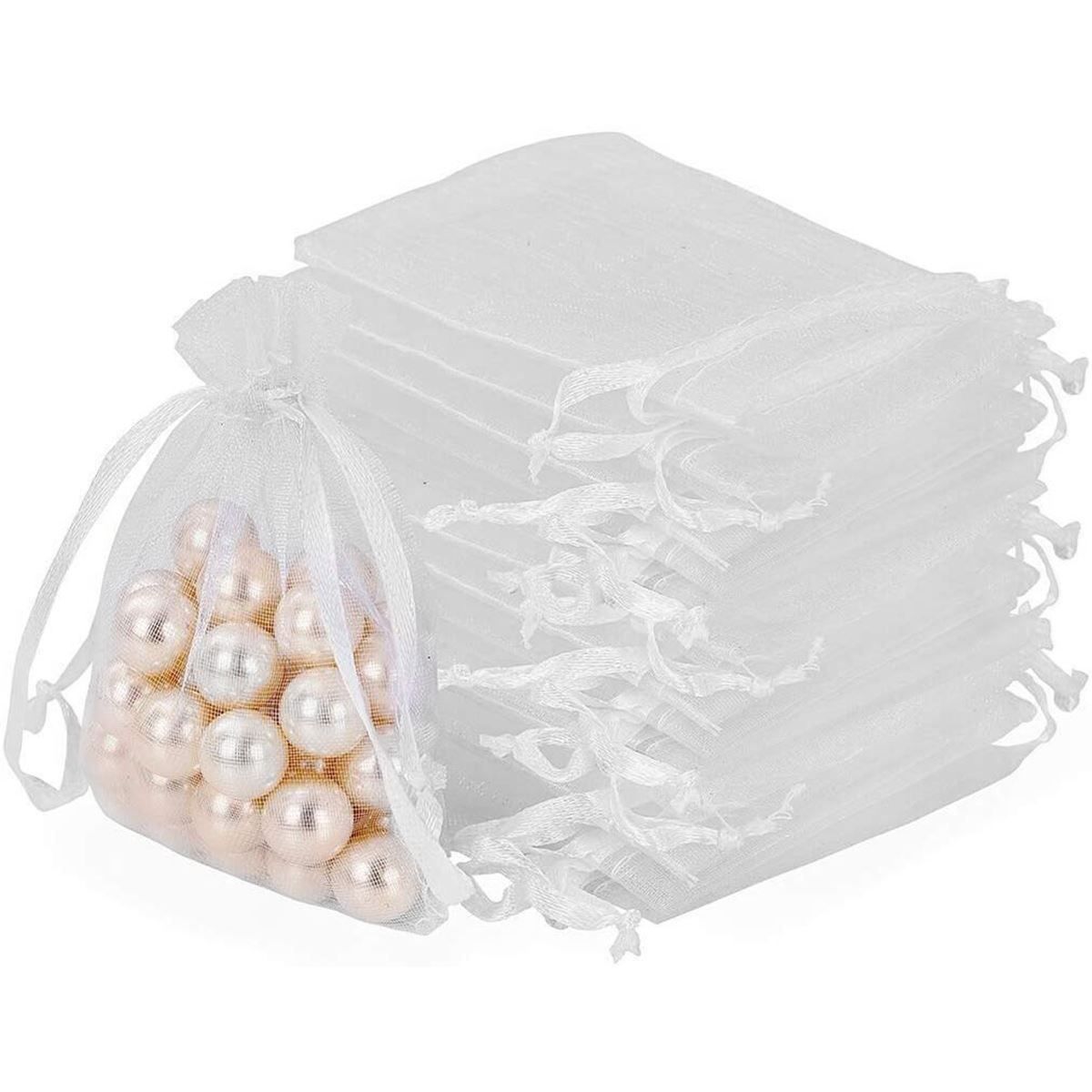 Tutte le decorazioni: 100pcs Organza Säckchen Partei Schmuck – Nuovo (secondo la descrizione) da Thun venduto da Laoye