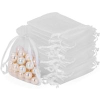 100pcs Organza Säckchen Partei Schmuck